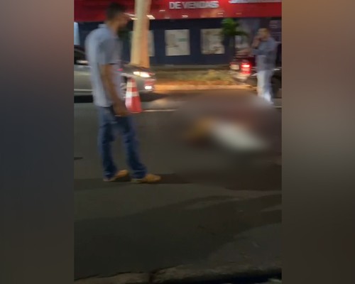 Jovem tenta roubar moto de policial militar e acaba baleado em Uberlândia