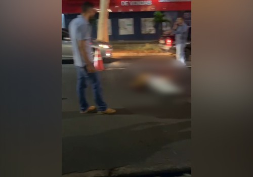 Jovem tenta roubar moto de policial militar e acaba baleado em Uberlândia