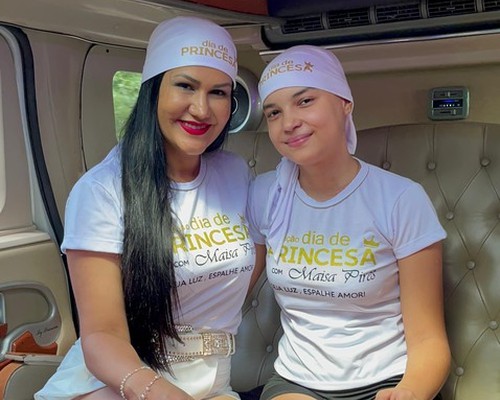 Garota de 13 anos que luta contra o câncer é escolhida para o Dia da Princesa, em Ublerândia